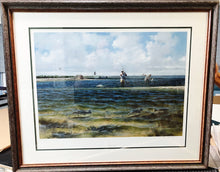 Load image into Gallery viewer, John Dearman - Magic Bar &amp; High Tide Paired Set, Matching Numbers - 2 Framed Lithographs&quot; - Brand New Custom Sporting Frame