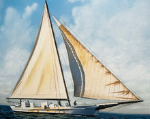 Load image into Gallery viewer, John Dearman - Maryland Skipjack - FS Owners Edition GiClee - Brand New Custom Sporting Frame