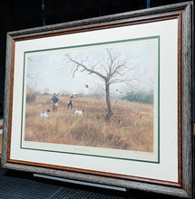 Load image into Gallery viewer, John Dearman Mid Season Covey Lithograph - Brand New Super Custom Sporting Frame  ***  SPRING SPECIAL  ***