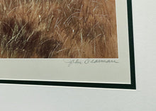 Load image into Gallery viewer, John Dearman Mid Season Covey Lithograph - Brand New Super Custom Sporting Frame  ***  SPRING SPECIAL  ***