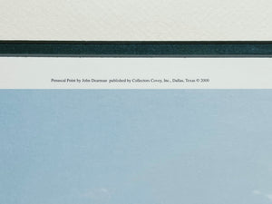 John Dearman - Penascal Point - Lithograph With Double Remarque's - Brand New Custom Sporting Frame