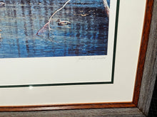 Load image into Gallery viewer, John Dearman Point Blank Lithograph Ducks Unlimited Edition - Brand New Super Custom Sporting Frame