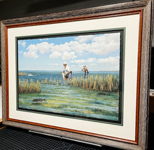 Load image into Gallery viewer, John Dearman - Red School - HS GiClee - Brand New Custom Sporting Frame