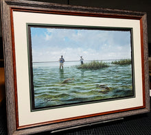 Load image into Gallery viewer, John Dearman Redfish 2005 GiClee Half Sheet Artist Proof - Brand New Custom Sporting Frame