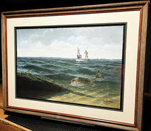 Load image into Gallery viewer, John Dearman Redfish 2008 GiClee Full Sheet - Artist Proof - Brand New Super Custom Sporting Frame
