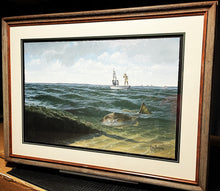 Load image into Gallery viewer, John Dearman Redfish 2008 GiClee Full Sheet - Artist Proof - Brand New Custom Sporting Frame