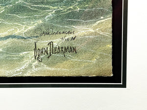 John Dearman Redfish 2008 GiClee Full Sheet - Artist Proof - Brand New Super Custom Sporting Frame