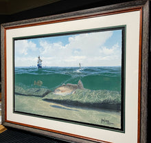 Load image into Gallery viewer, John Dearman - Redfish 2009 - FS GiClee - Brand New Custom Sporting Frame