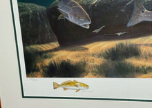 Load image into Gallery viewer, John Dearman - Rocky Slough - Lithograph With Double Remarque&#39;s - Brand New Custom Sporting Frame