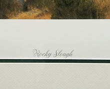 Load image into Gallery viewer, John Dearman - Rocky Slough - Lithograph With Double Remarque&#39;s - Brand New Custom Sporting Frame