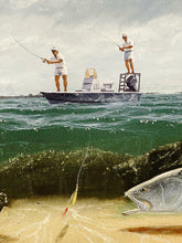 Load image into Gallery viewer, John Dearman - Speckled Trout 2007 - FS GiClee Speckled Trout - Brand New Custom Sporting Frame
