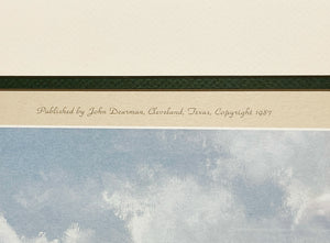 John Dearman Summer Reds Lithograph - Brand New Custom Sporting Frame