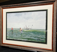 Load image into Gallery viewer, John Dearman - Surf Trout - HS GiClee - Brand New Custom Sporting Frame