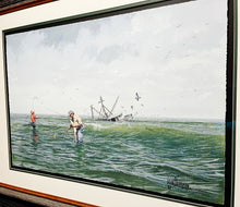 Load image into Gallery viewer, John Dearman - Surf Trout - FS GiClee -  Brand New Custom Sporting Frame