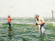 Load image into Gallery viewer, John Dearman Surf Trout GiClee Full Sheet - Brand New Super Custom Sporting Frame