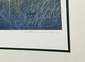 John Dearman - The Late Show - Lithograph - Brand New Custom Sporting Frame