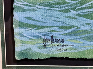 John Dearman - Tide Gauge - Full Sheet GiClee - Brand New Custom Sporting Frame