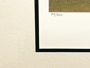 John Dearman Trout Slick Lithograph With Speckled Trout Remarque - Brand New Super Custom Sporting Frame