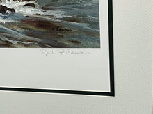 Load image into Gallery viewer, John P. Cowan 1982 Trout Unlimited Lithograph Print - &quot;High Country&quot; - Brand New Super Custom Sporting Frame