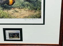 Load image into Gallery viewer, John P. Cowan 1986 Texas Non-Game Stamp Print With Stamp - Brand New Super Custom Sporting Frame