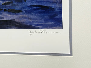 John P. Cowan - A Light Southwest - Lithograph AP -  Brand New Custom Sporting Frame