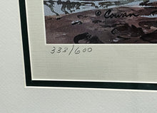 Load image into Gallery viewer, John P. Cowan Bad Angle Lithograph Print Year 1980 - Brand New Custom Sporting Frame
