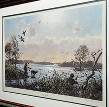Load image into Gallery viewer, John P. Cowan Bad Angle Lithograph Print Year 1980 - Brand New Custom Sporting Frame