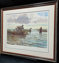 Load image into Gallery viewer, John P. Cowan - Blindside - Lithograph 1992 - Brand New Custom Sporting Frame