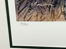 Load image into Gallery viewer, John P. Cowan Cactus Covey Lithograph Year 1988 - Brand New Super Custom Sporting Frame