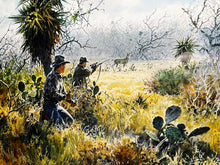 Load image into Gallery viewer, John P. Cowan Coming to Horns GiClee Full Sheet - Brand New Super Custom Sporting Frame