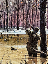 Load image into Gallery viewer, John P. Cowan - Glory Hole -  Lithograph 1988 - Brand New Custom Sporting Frame,