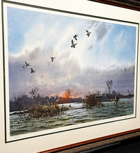 Load image into Gallery viewer, John P. Cowan - Half Past Shooting Time-  Lithograph 1989 - Brand New Custom Sporting Frame
