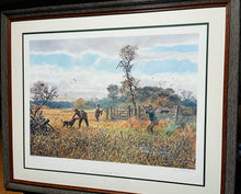 Load image into Gallery viewer, John P. Cowan Late Season Doves Lithograph Artist Proof Year 1993 - Brand New Custom Sporting Frame