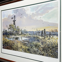 Load image into Gallery viewer, John P. Cowan Low Water Doves Lithograph Artist Proof Year 1988 - Brand New Custom Sporting Frame