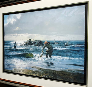 John P. Cowan - Maybe A Keeper - FS GiClee - Rare - Brand New Custom Sporting Frame