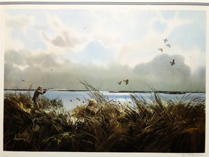 John P. Cowan - Night Feeders - 1971 - Brand New Custom Sporting Frame