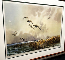 Load image into Gallery viewer, John P. Cowan - Portable Blind - Lithograph 1969 - Brand New Custom Sporting Frame