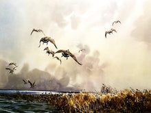 Load image into Gallery viewer, John P. Cowan Portable Blind Lithograph Year 1969 - Brand New Super Custom Sporting Frame