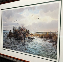 Load image into Gallery viewer, John P. Cowan - Sneakin&#39; In - Lithograph - Brand New Custom Sporting Frame