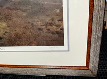 Load image into Gallery viewer, John P. Cowan Snows At Dawn Lithograph AP 1988 - Brand New Super Custom Sporting Frame