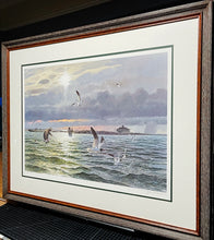 Load image into Gallery viewer, John P. Cowan Sundown School Lithograph Year 1989 - Brand New Super Custom Sporting Frame