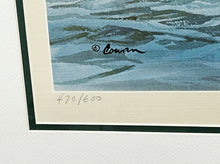 Load image into Gallery viewer, John P. Cowan Sunken Blind Lithograph Year 1979 - Brand New Super Custom Sporting Frame