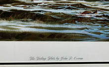 Load image into Gallery viewer, John P. Cowan - The Tailing Flats - Artist Proof Lithograph 1996 -  Brand New Custom Sporting Frame