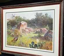 Load image into Gallery viewer, John P. Cowan Tom Foolery Lithograph 1990 - Brand New Super Custom Sporting Frame