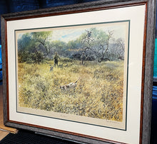 Load image into Gallery viewer, John P. Cowan Two Down Lithograph Year 1974 - Brand New Custom Sporting Frame