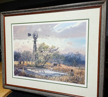 Load image into Gallery viewer, John P. Cowan - The Waterhole - Lithograph 1998 - Brand New Custom Sporting Frame