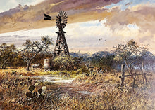 Load image into Gallery viewer, John P. Cowan - Windmill Whitetails - Lithograph 1988 - Brand New Custom Sporting Frame