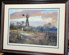 Load image into Gallery viewer, John P. Cowan - Windmill Whitetails - Lithograph 1988 - Brand New Custom Sporting Frame
