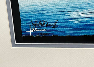 Les McDonald Dancing Whoopers -GiClee Artist Proof Number 1 Of 200 - Brand New Super Custom Sporting Frame
