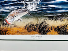 Load image into Gallery viewer, Les McDonald - Filling A Limit - Lithograph - Brand New Custom Sporting Frame